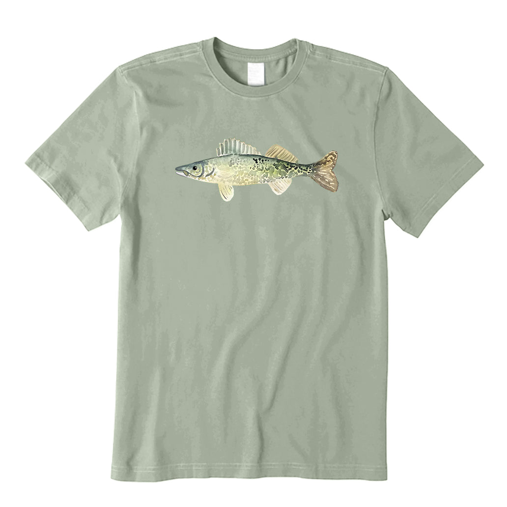 Walleye Watercolor T-Shirt
