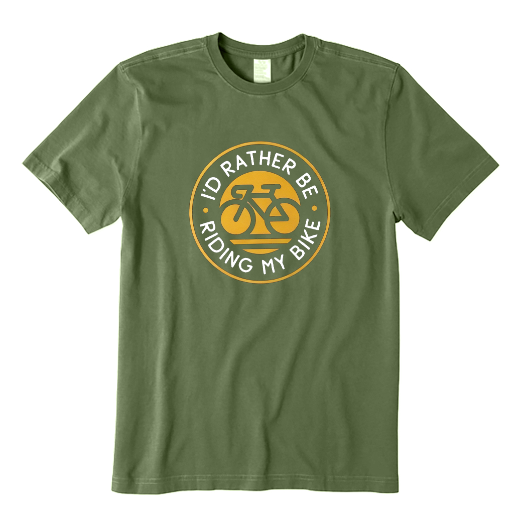 I'd Rather Be Riding My Bike T-shirt