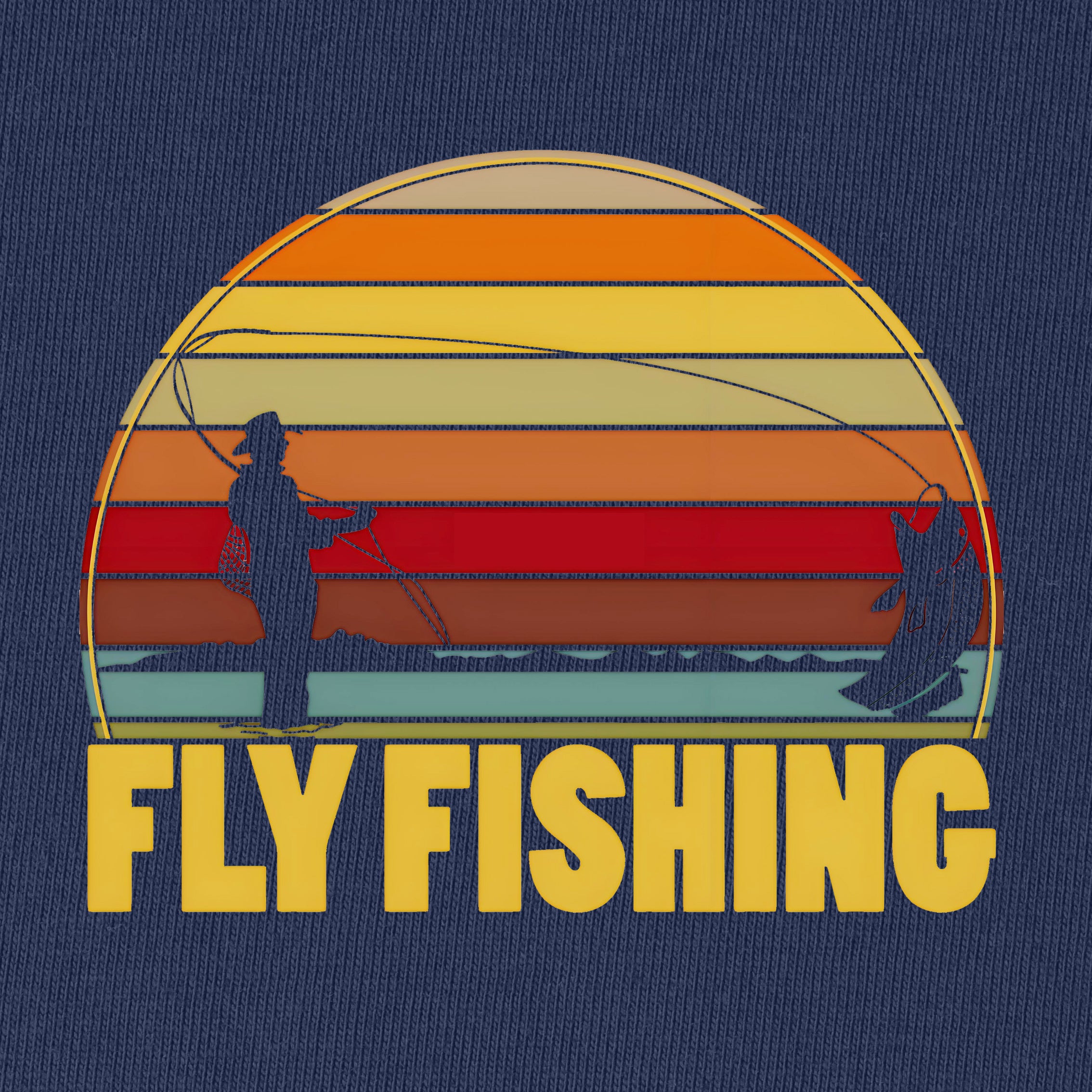 Flyfishing Fisherman T-Shirt