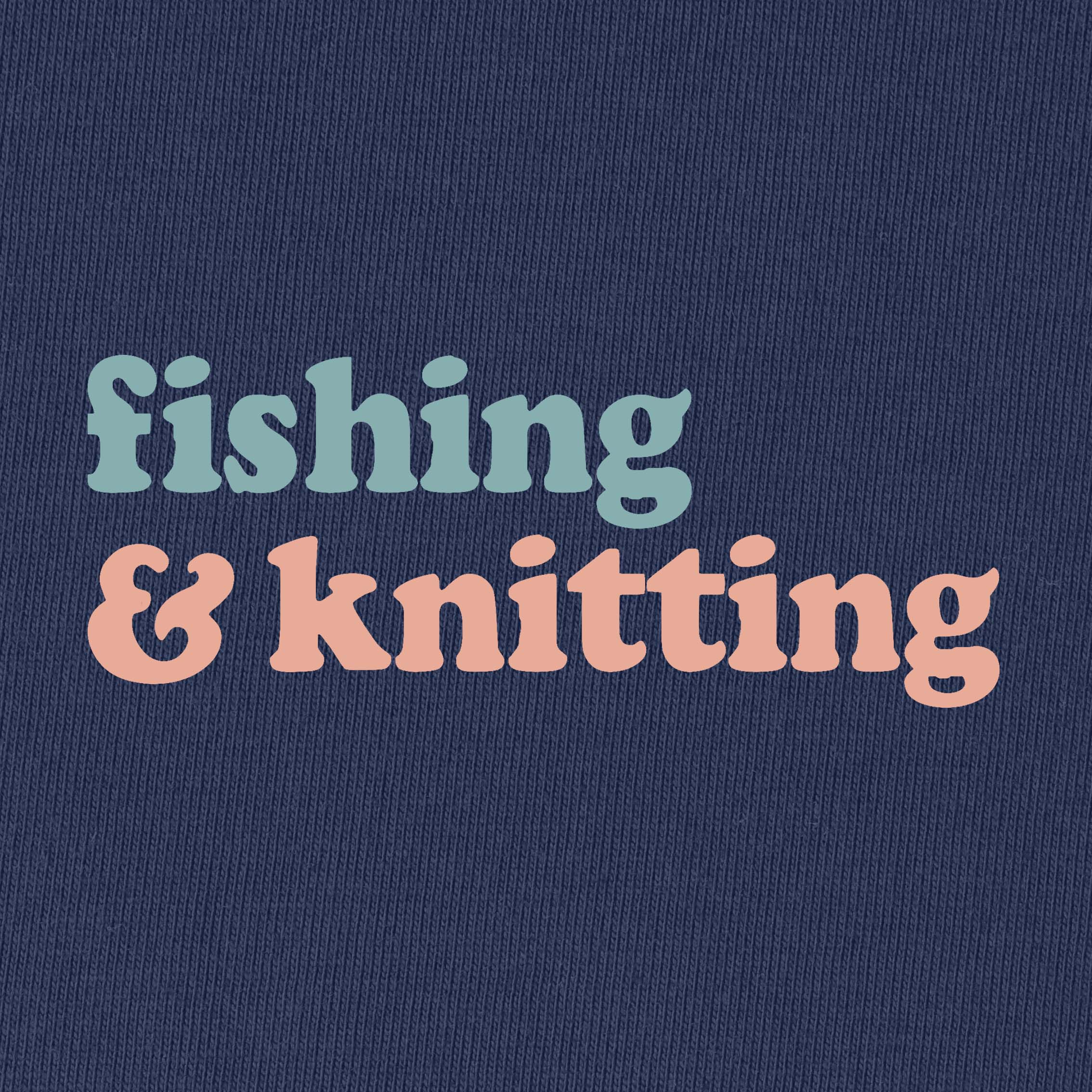 Fishing and Knitting T-Shirt for Women