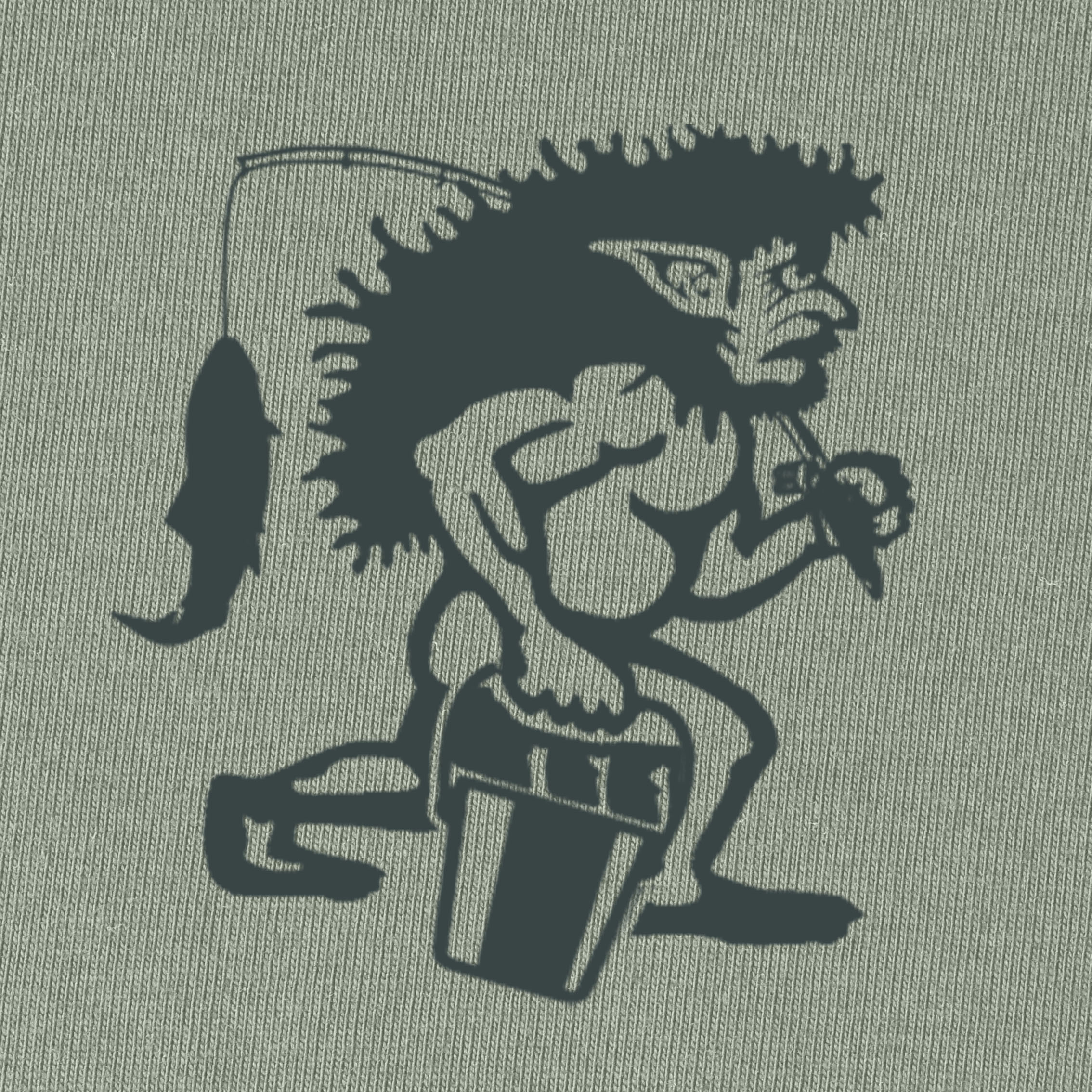 Pukwudgie Fishing T-Shirt