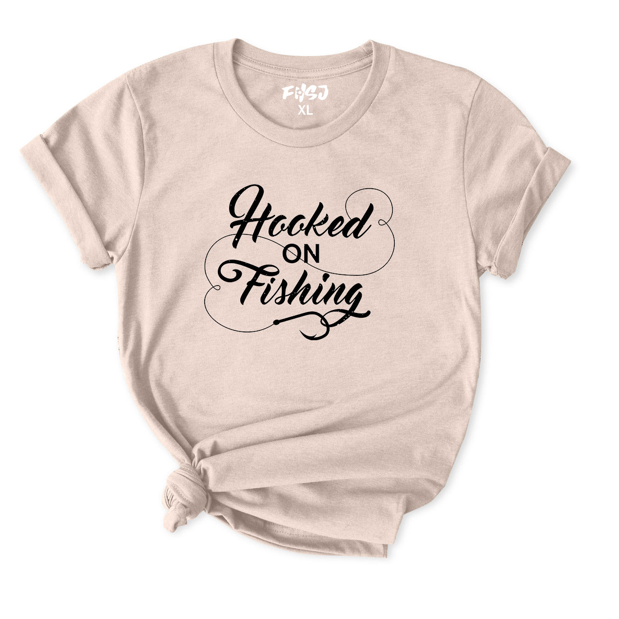 Hooked on fishing T-Shirt for Women