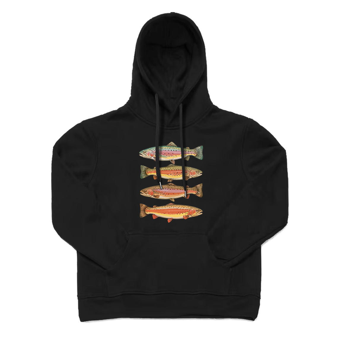 Trout Fish Hoodie