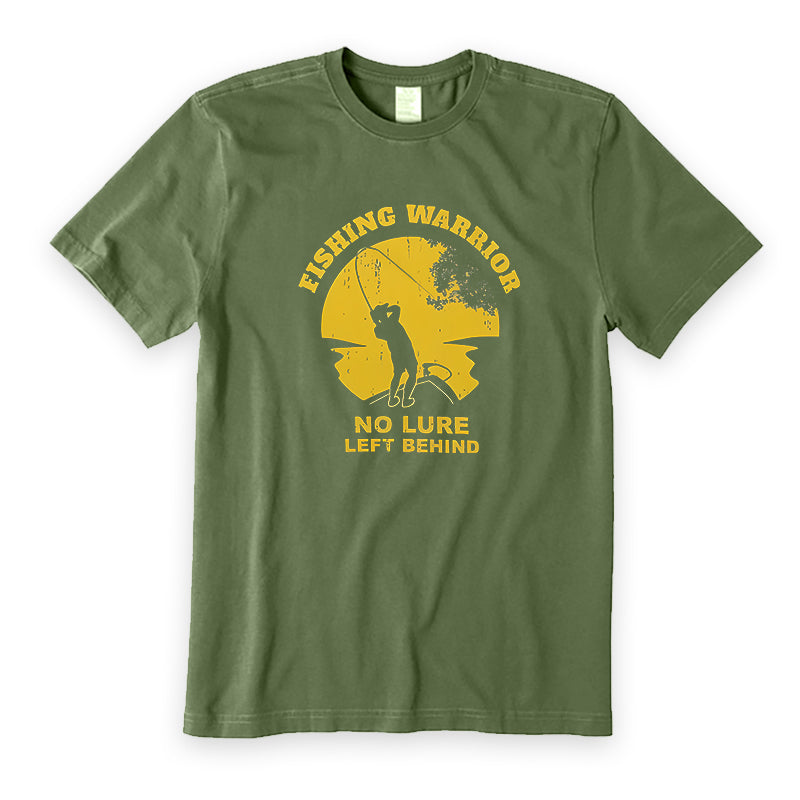 Fishing Warrior No Lure Left Behind T-Shirt
