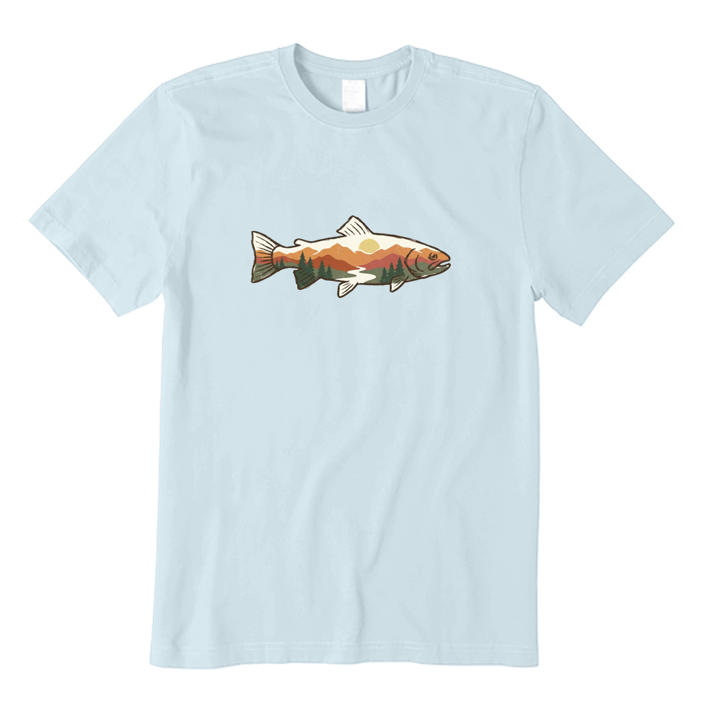 Mountain Fish T-shirt