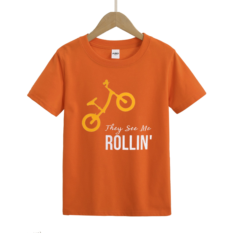 Push Bike Kids T-Shirt