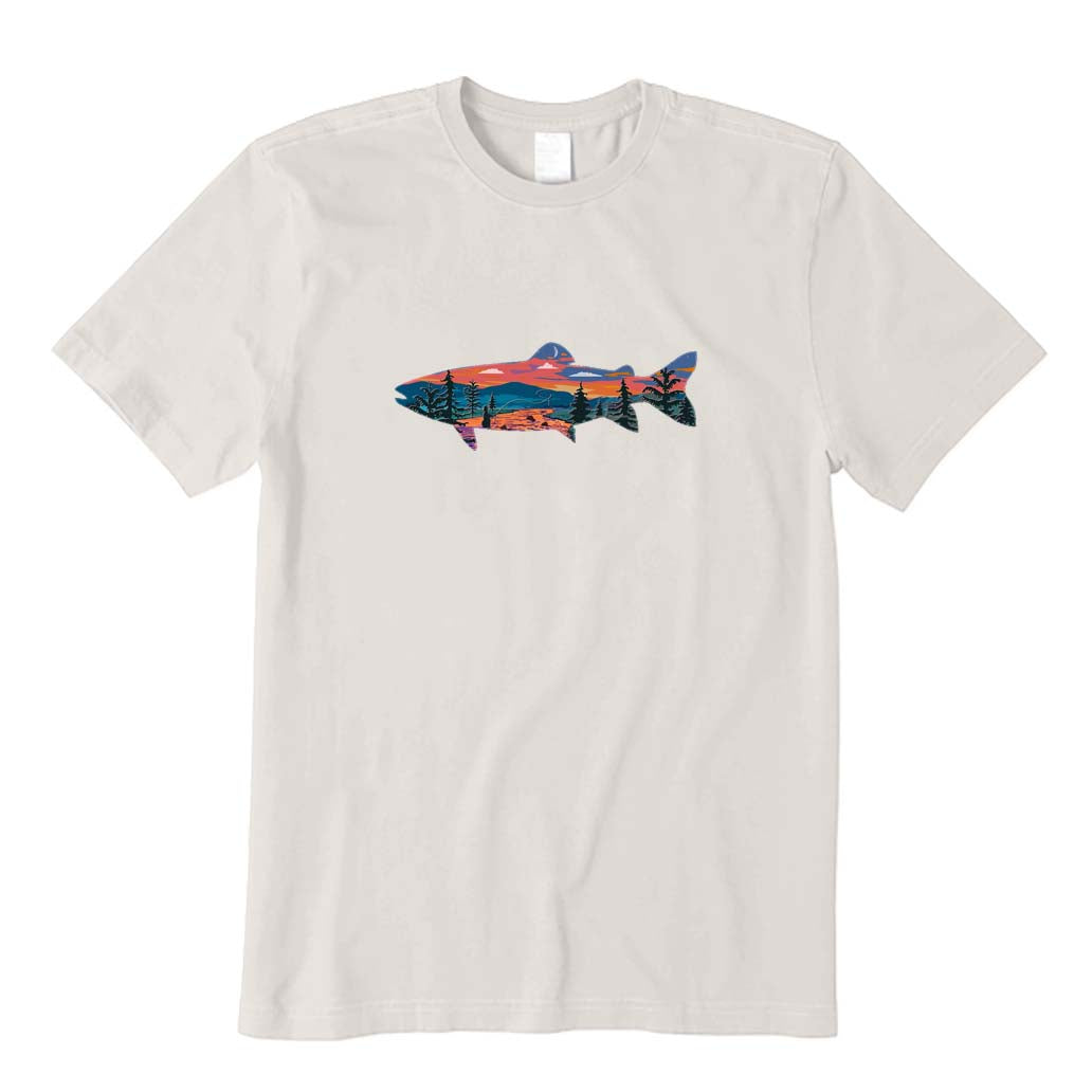 Trout and Landscape T-Shirt