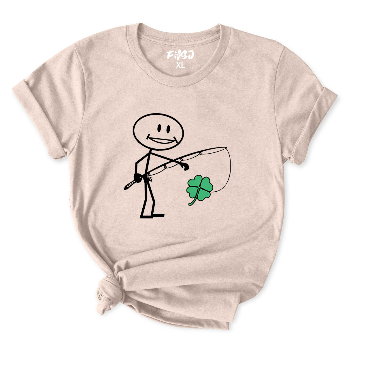 Caught A Four-leaf Clover T-Shirt FOR WOMEN