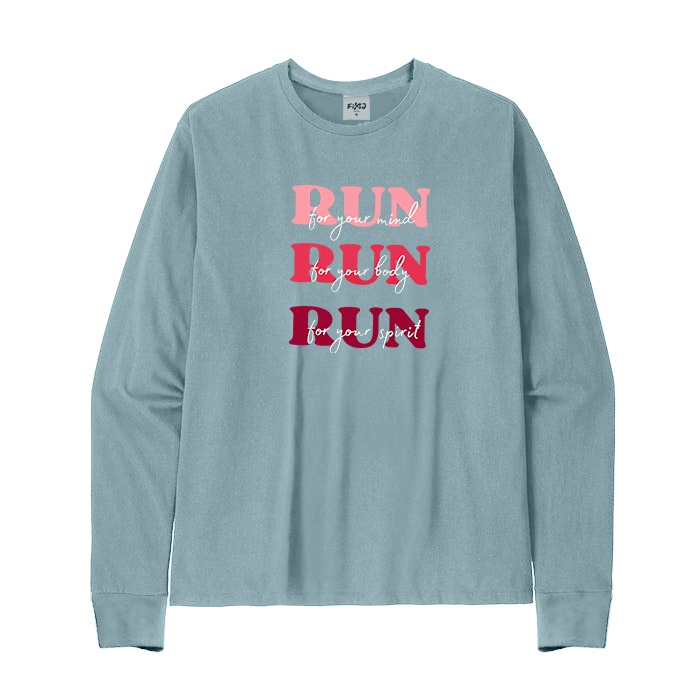 Run For Your Mind Long Sleeve T-Shirt