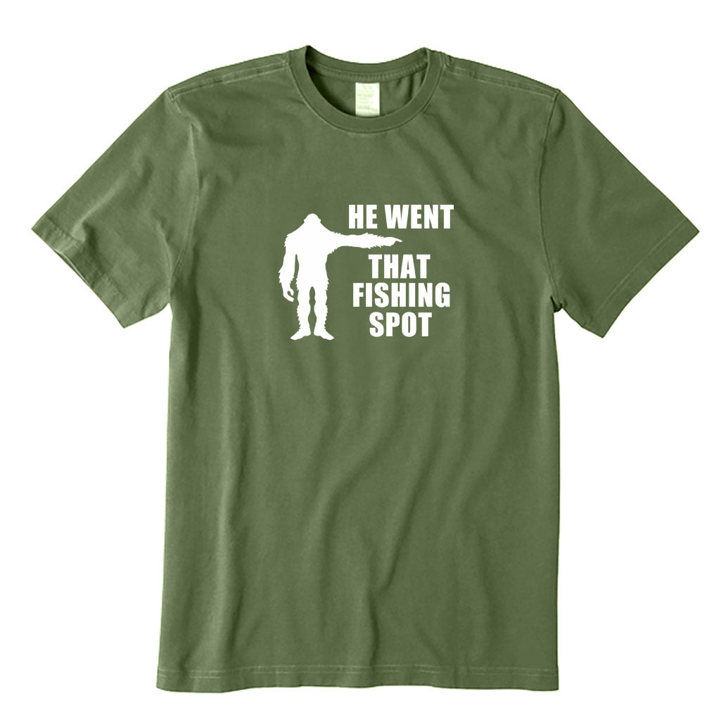 He Went That Fishing Spot T-Shirt