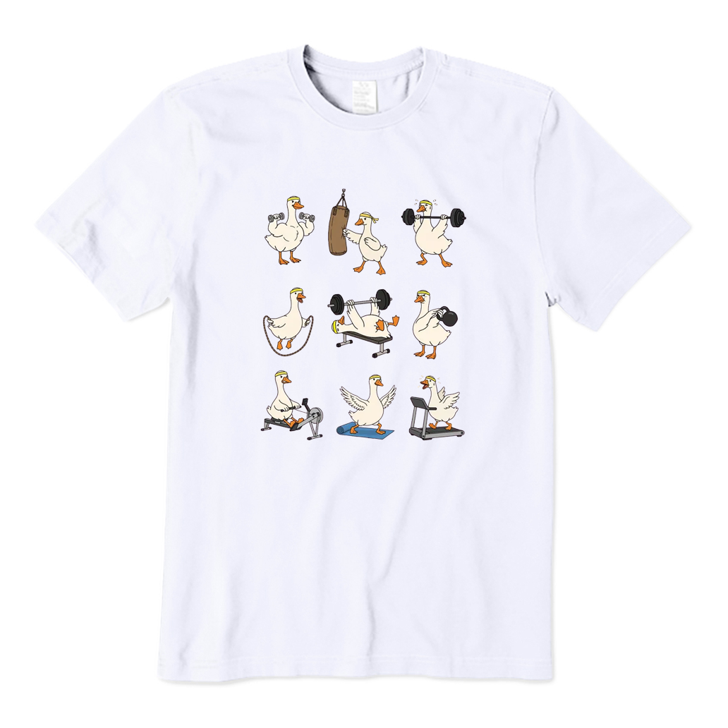 Funny Goose Workout T-shirt