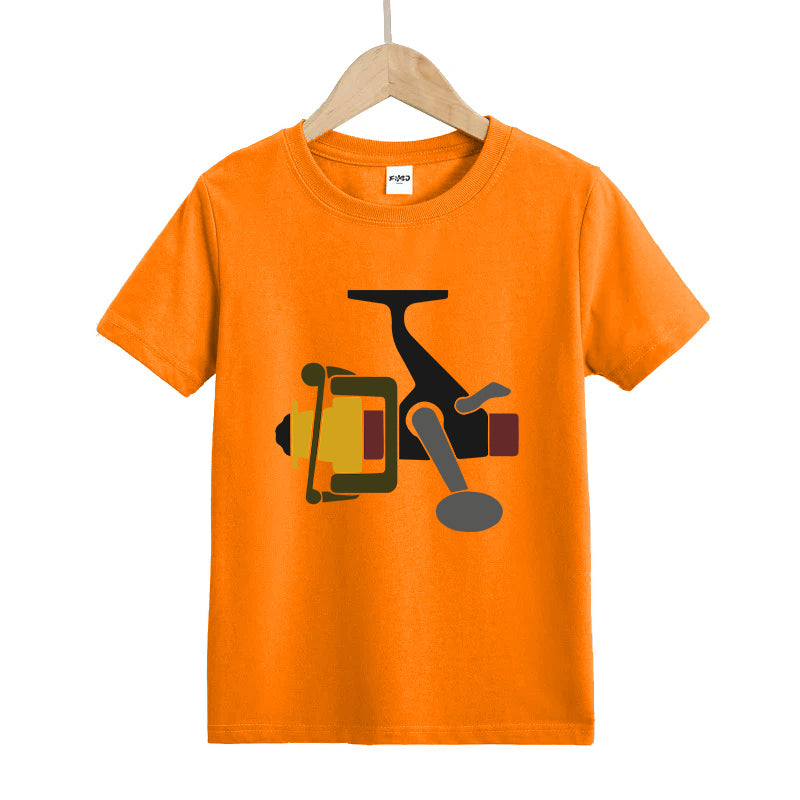 Spinning Reel  Kid's T-Shirts