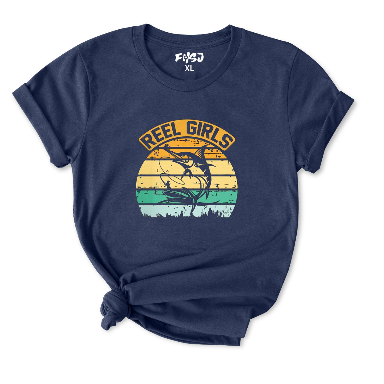 Reel Girls Fish T-Shirt for Women