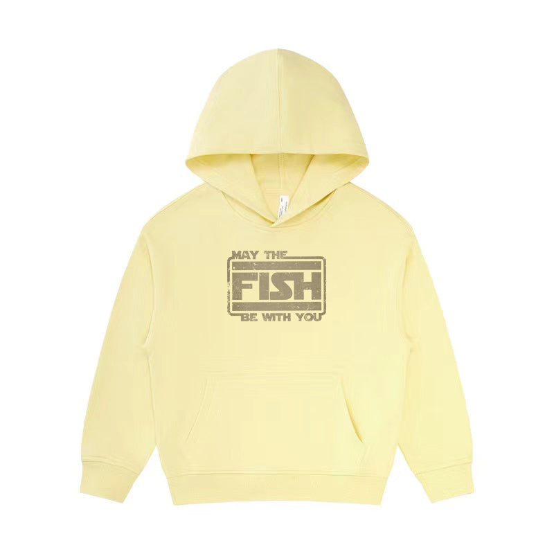 May The Fish Be with You Kid's Hoodie