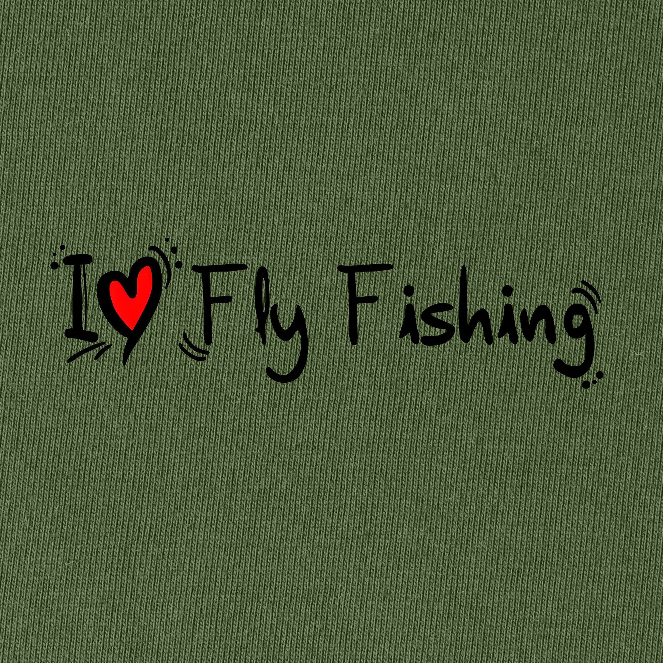 I Love Fly Fishing T-Shirt for Women