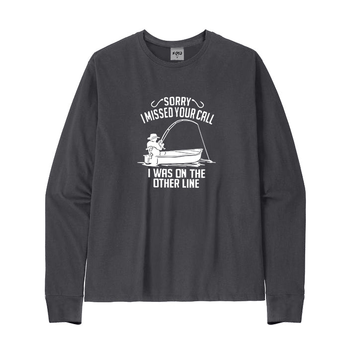 I WAS ON THE OTHER LINE Long Sleeve T-Shirt