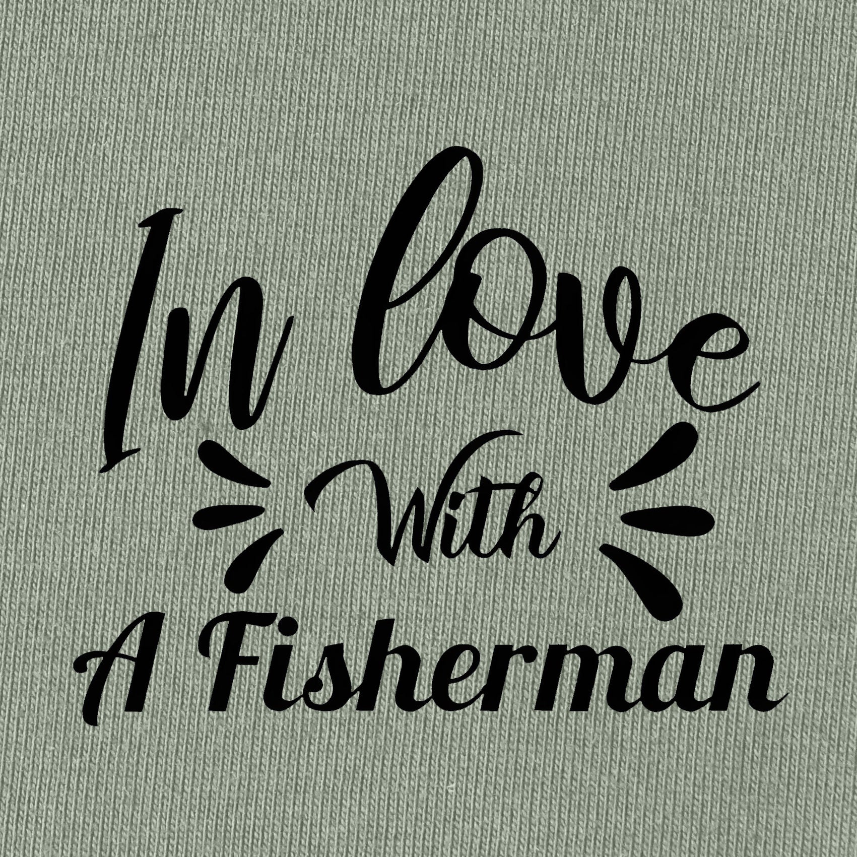 In Love With A Fisherman T-Shirt for Women