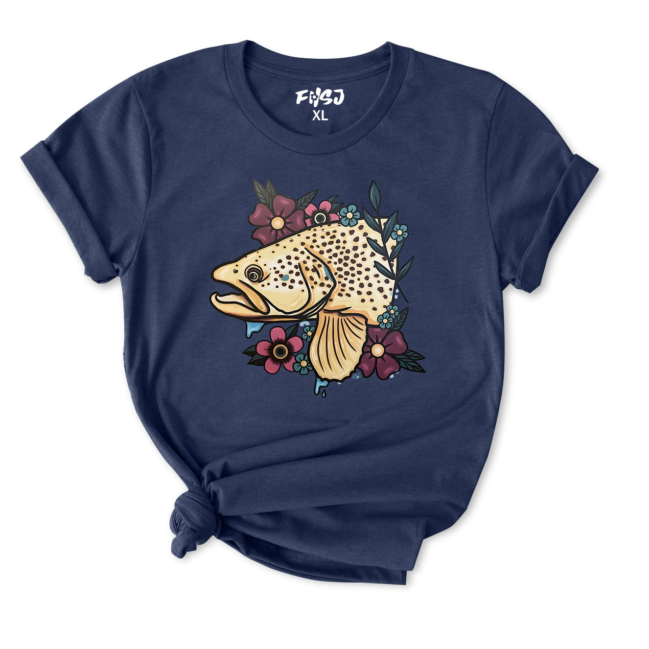 Beautiful Brown Trout T-Shirt for Women