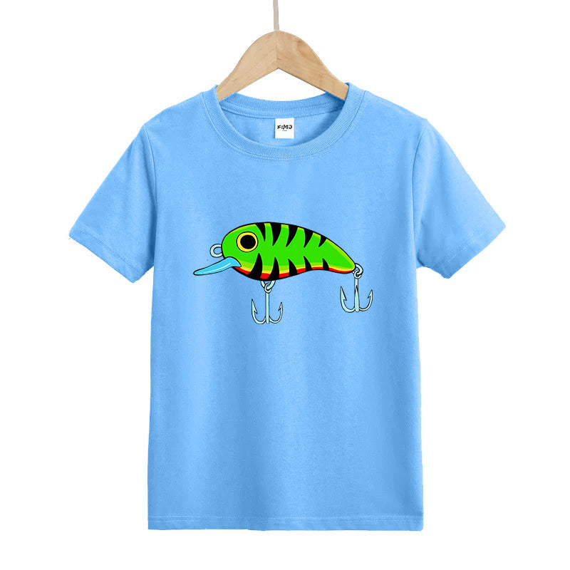 Bass Lure Kid's T-Shirts
