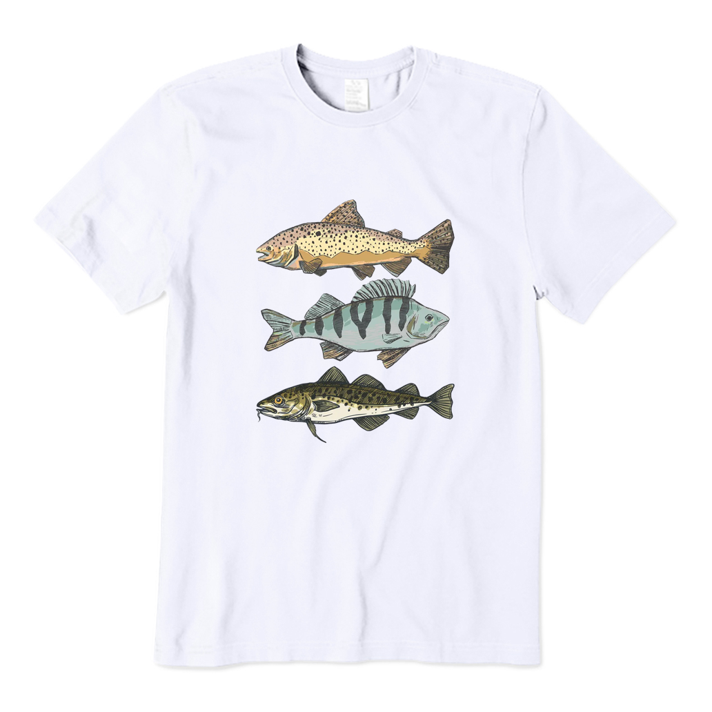 River Fish Trout T-shirt