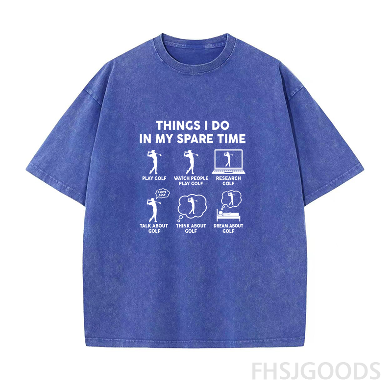 Funny Golf Lover Unisex Distressed T-Shirt