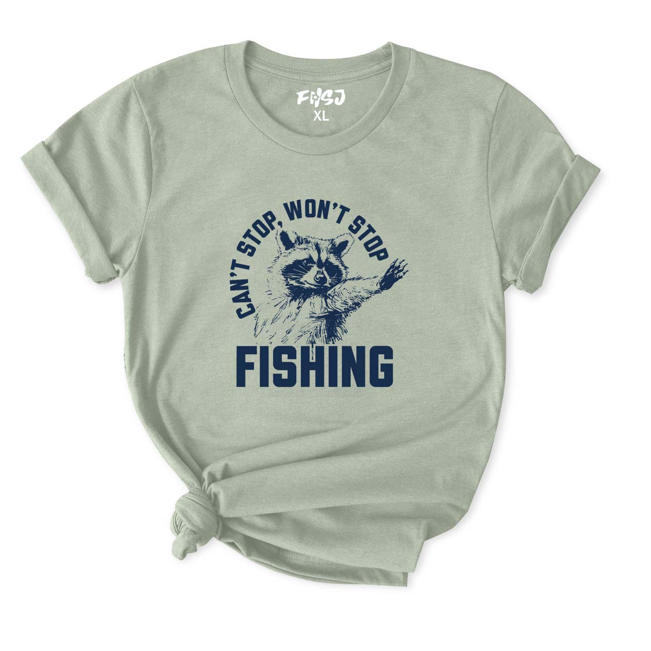 Can't Stop Won't Stop Fishing T-Shirt for Women