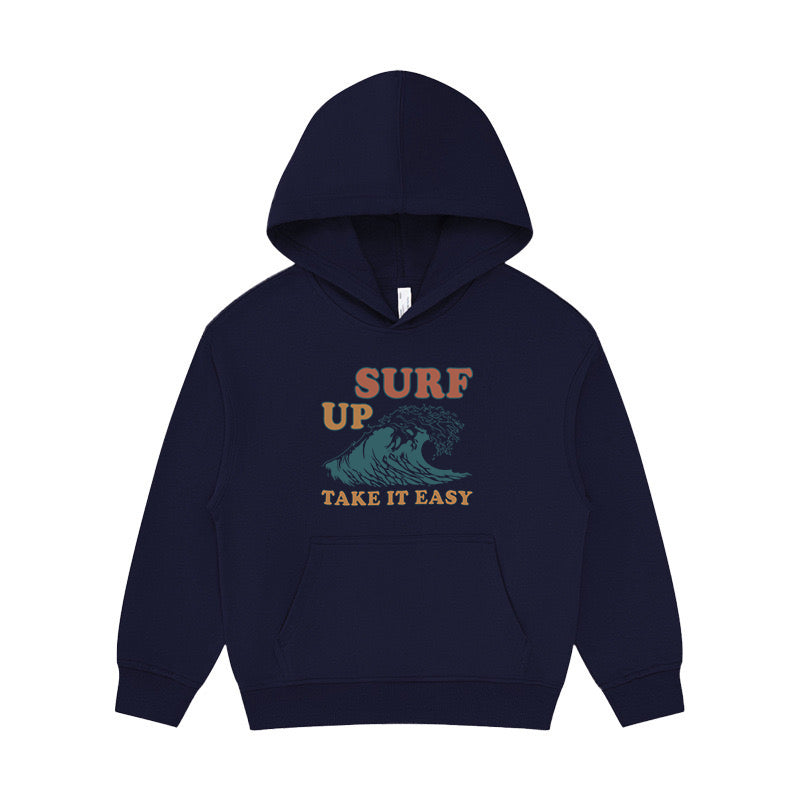 Surf Up Take It Easy Kid's Hoodie