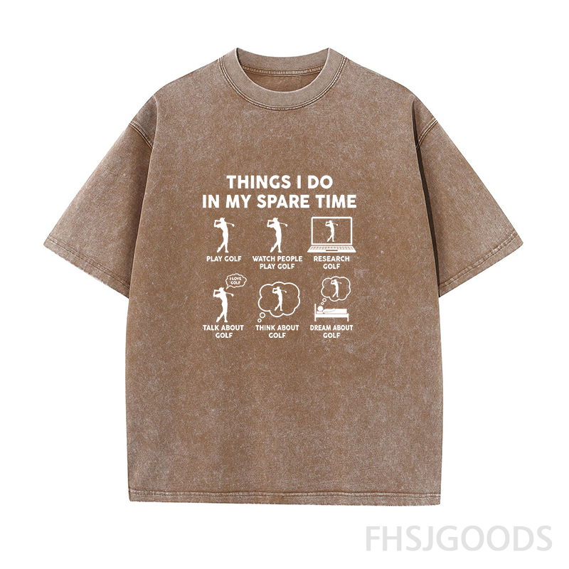 Funny Golf Lover Unisex Distressed T-Shirt