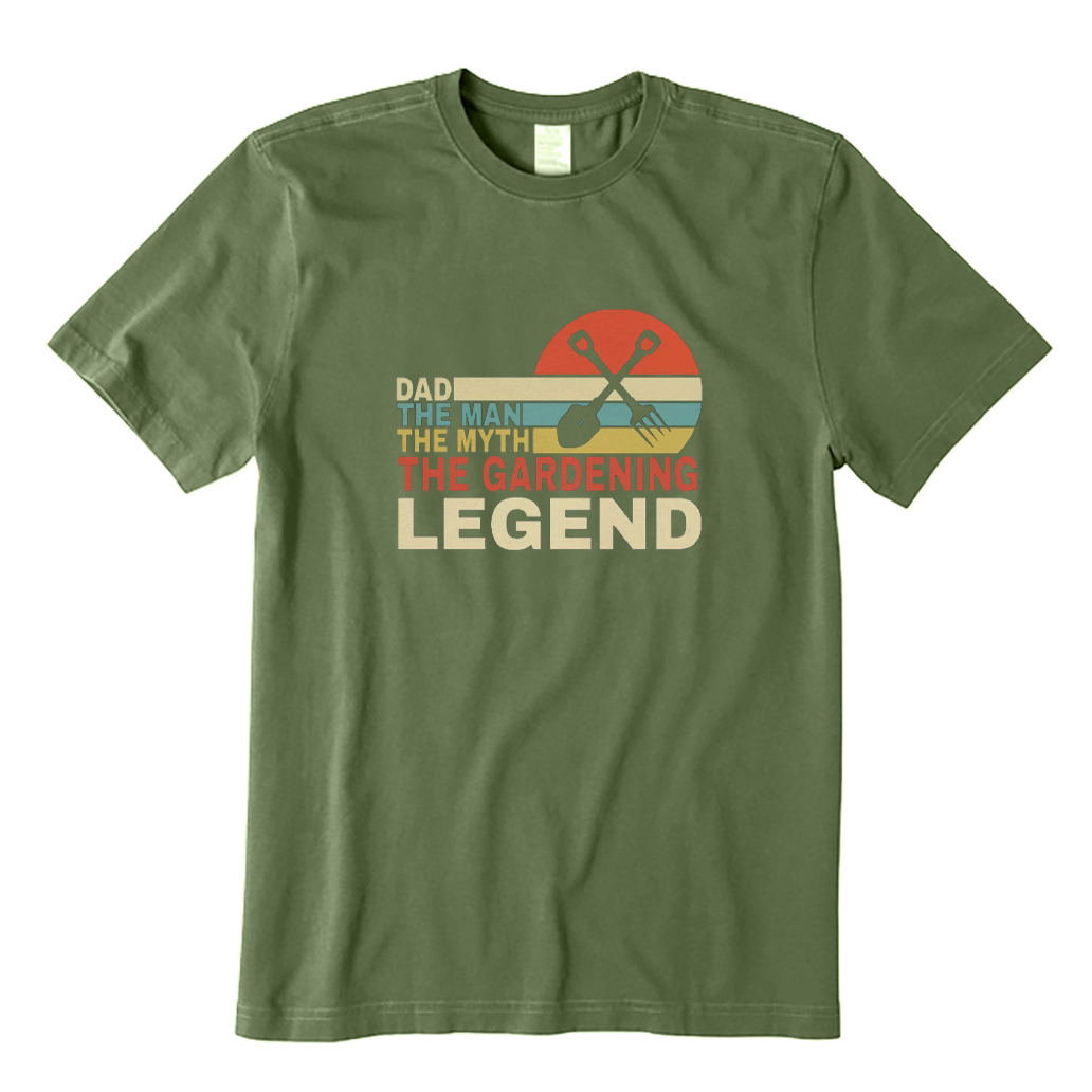 Dad The Man The Myth The Gardening Legend T-shirt