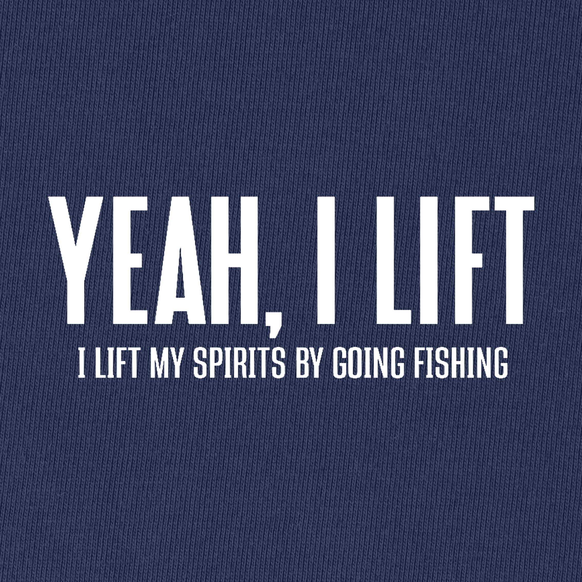I Lift My Spirits By Going Fishing T-Shirt