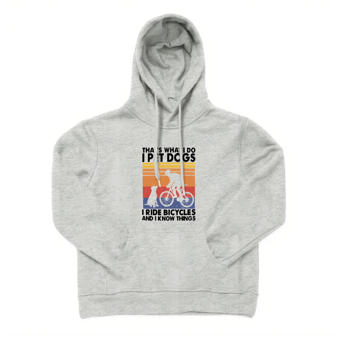 Dog & Bicycle Lover Hoodie