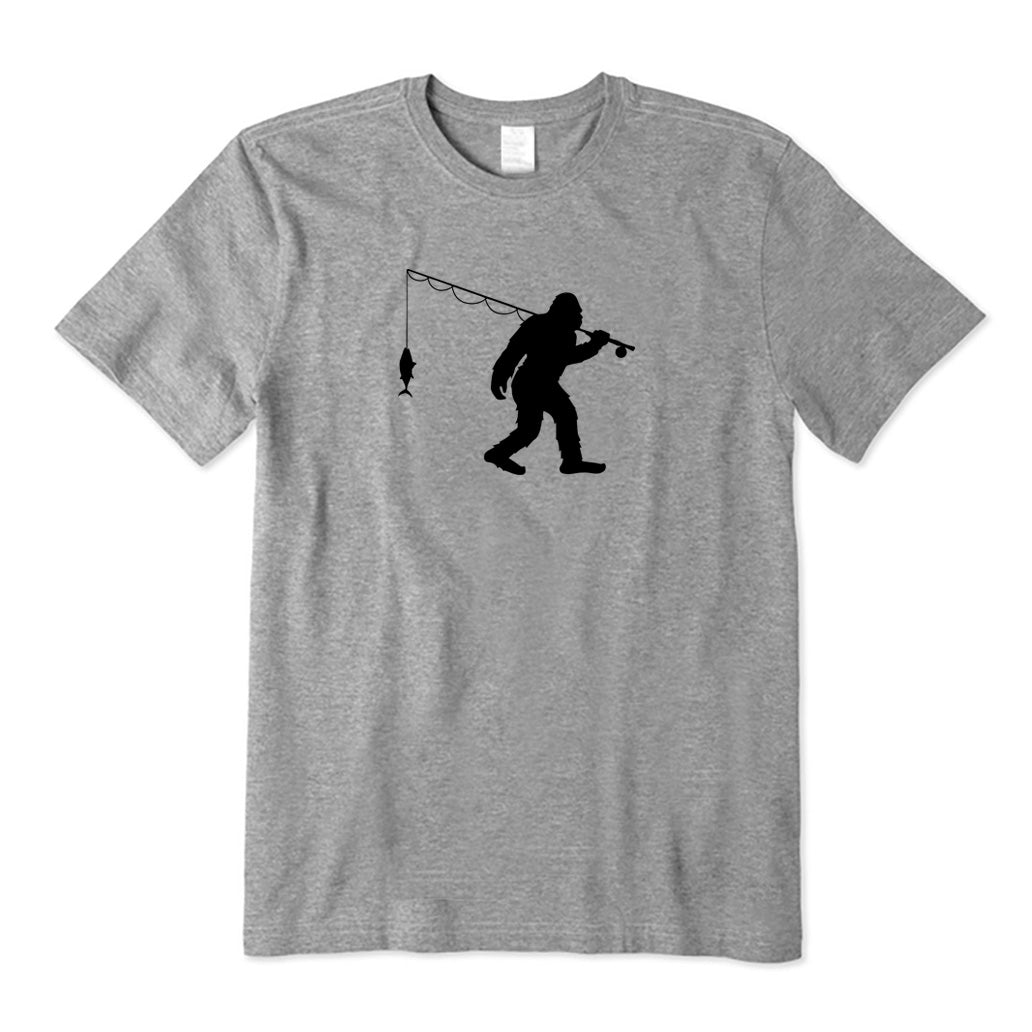 Bigfoot Fishing T-Shirt