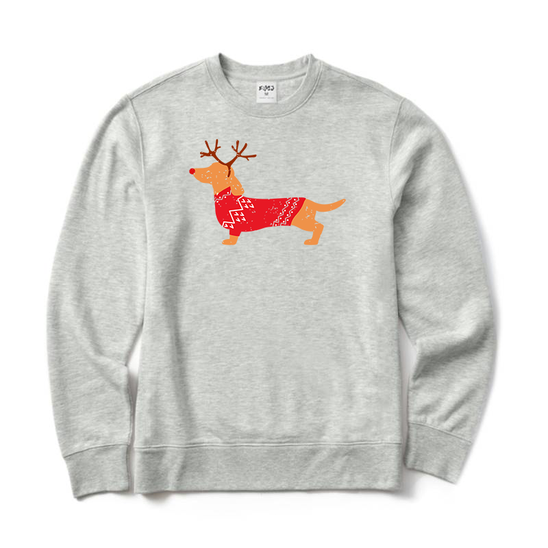 Dachshund Christmas Crewneck Sweatshirt