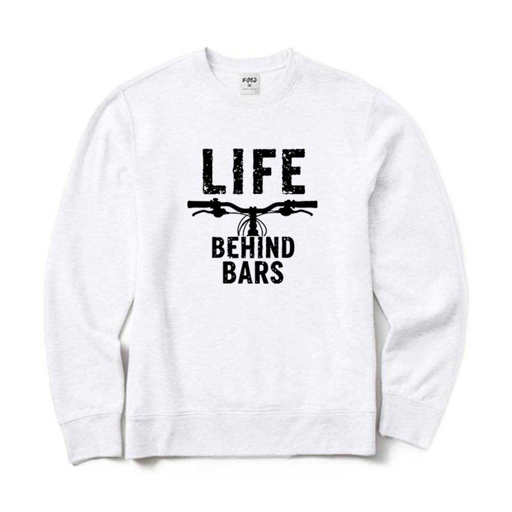 Life Behind Bars Cyclist Crewneck Sweatshirt