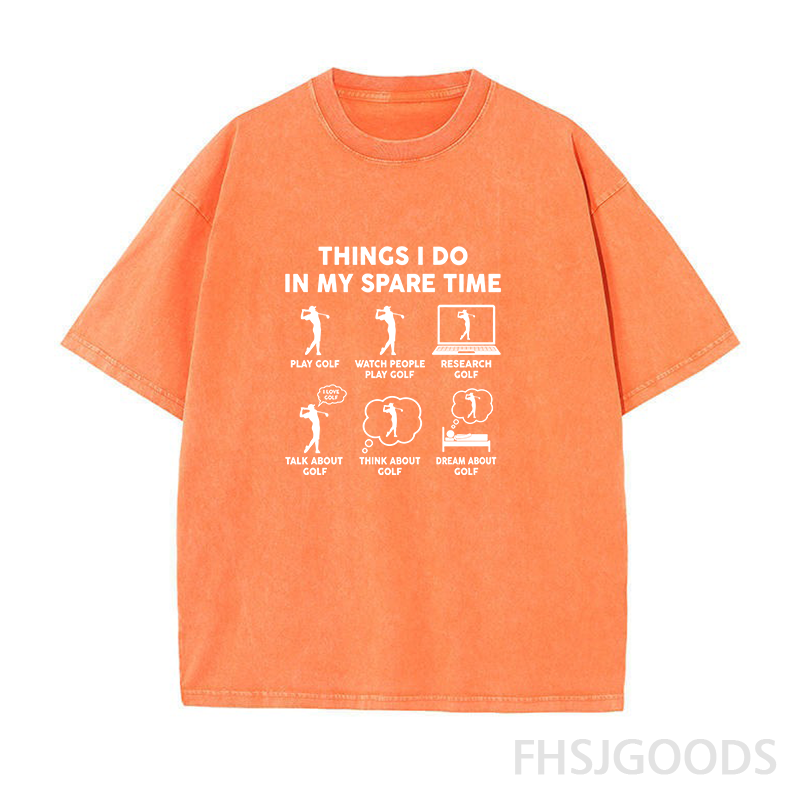 Funny Golf Lover Unisex Distressed T-Shirt