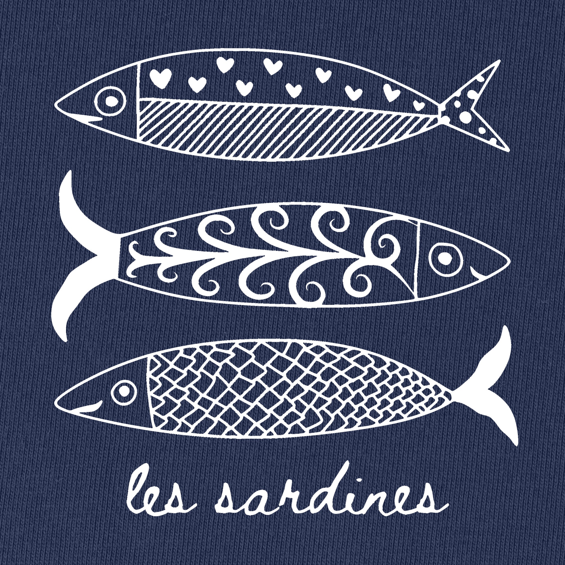 Retro Sardines T-Shirt for Women