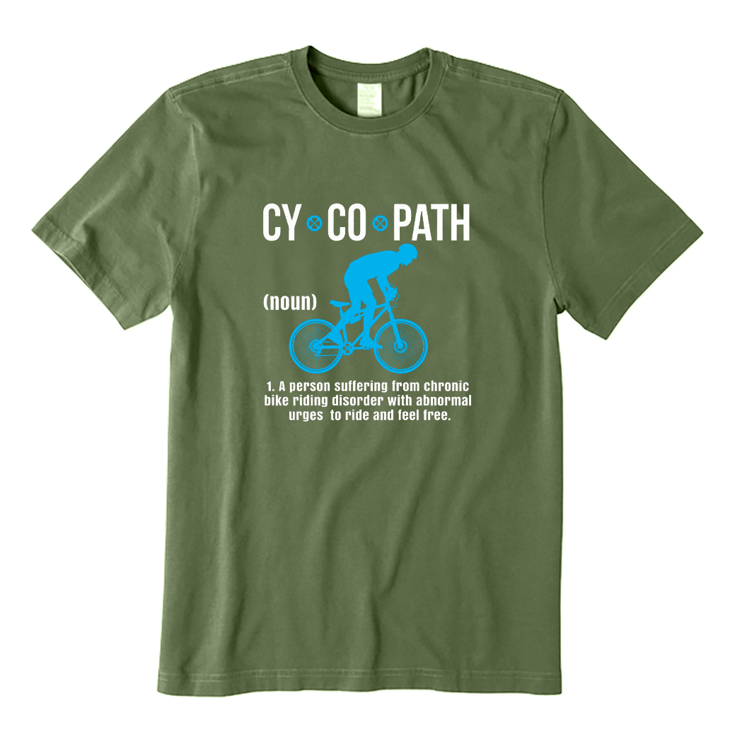Cyclopath A Person Addicted To Cycling T-shirt
