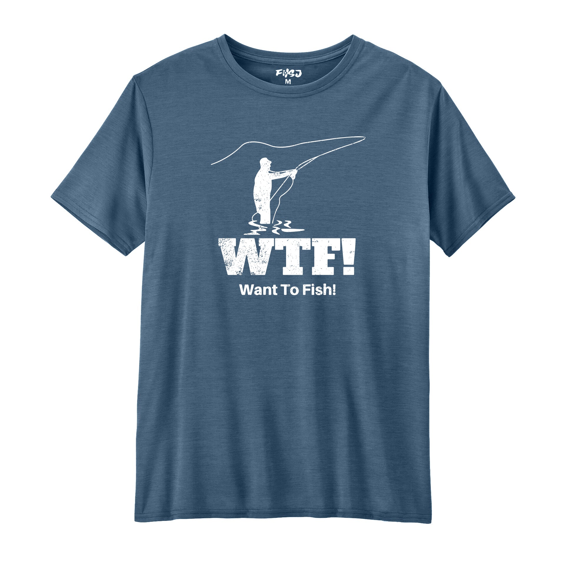 WTF Want To Fish Performance T-SHIRT