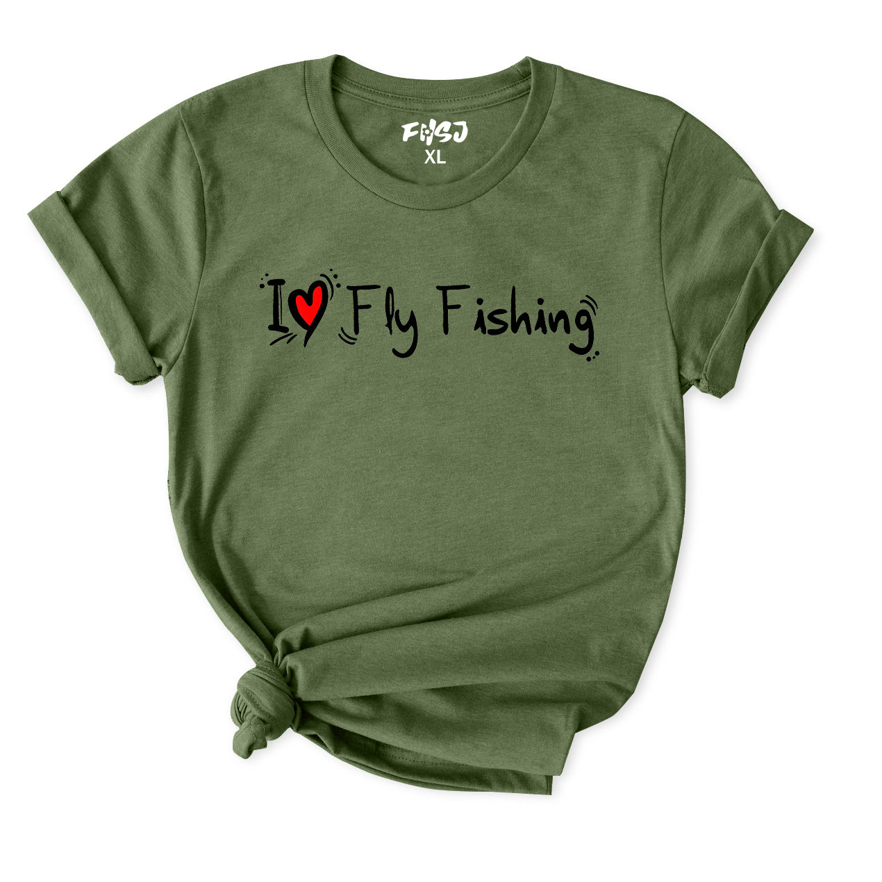 I Love Fly Fishing T-Shirt for Women