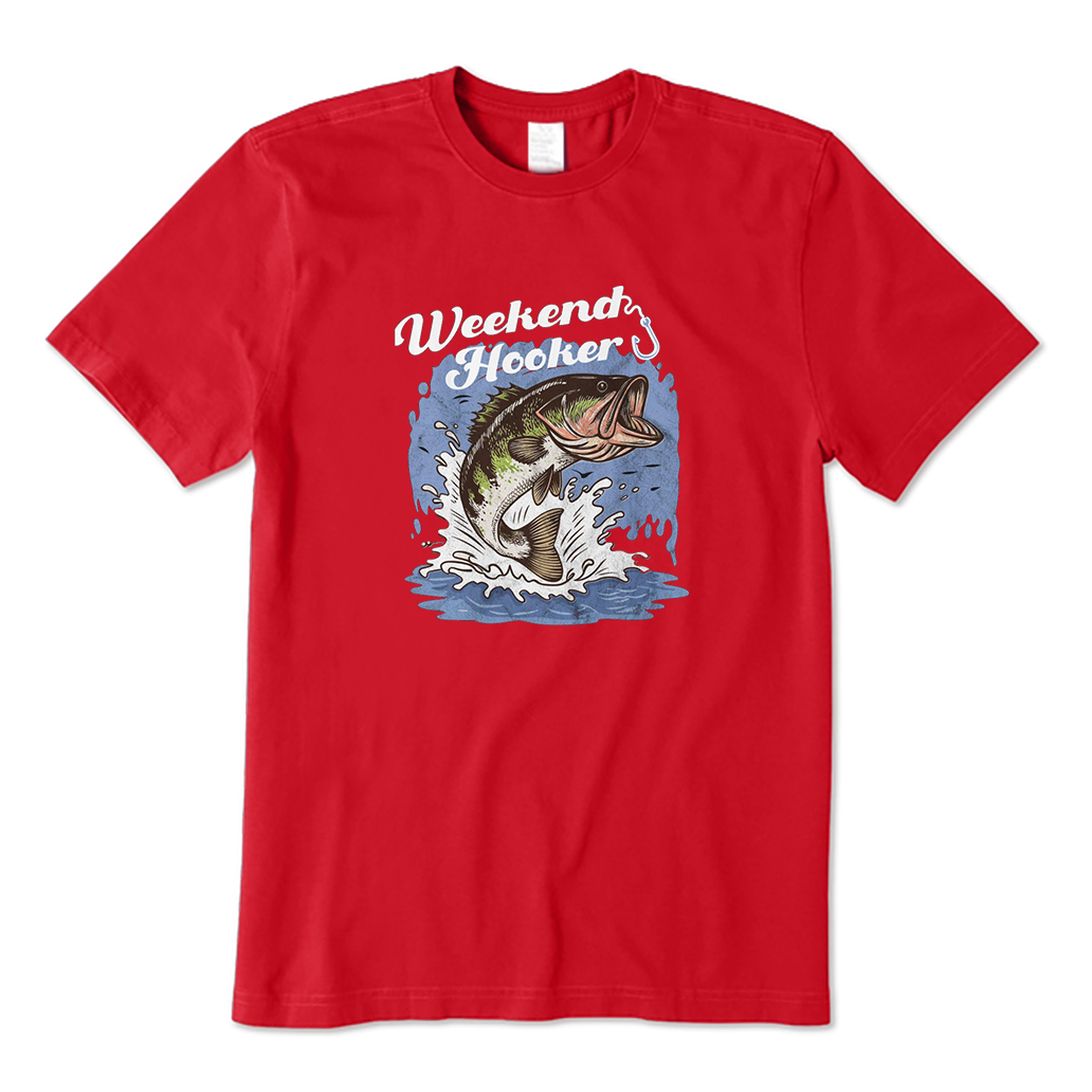 Weekend Hooker Fishing T-Shirt