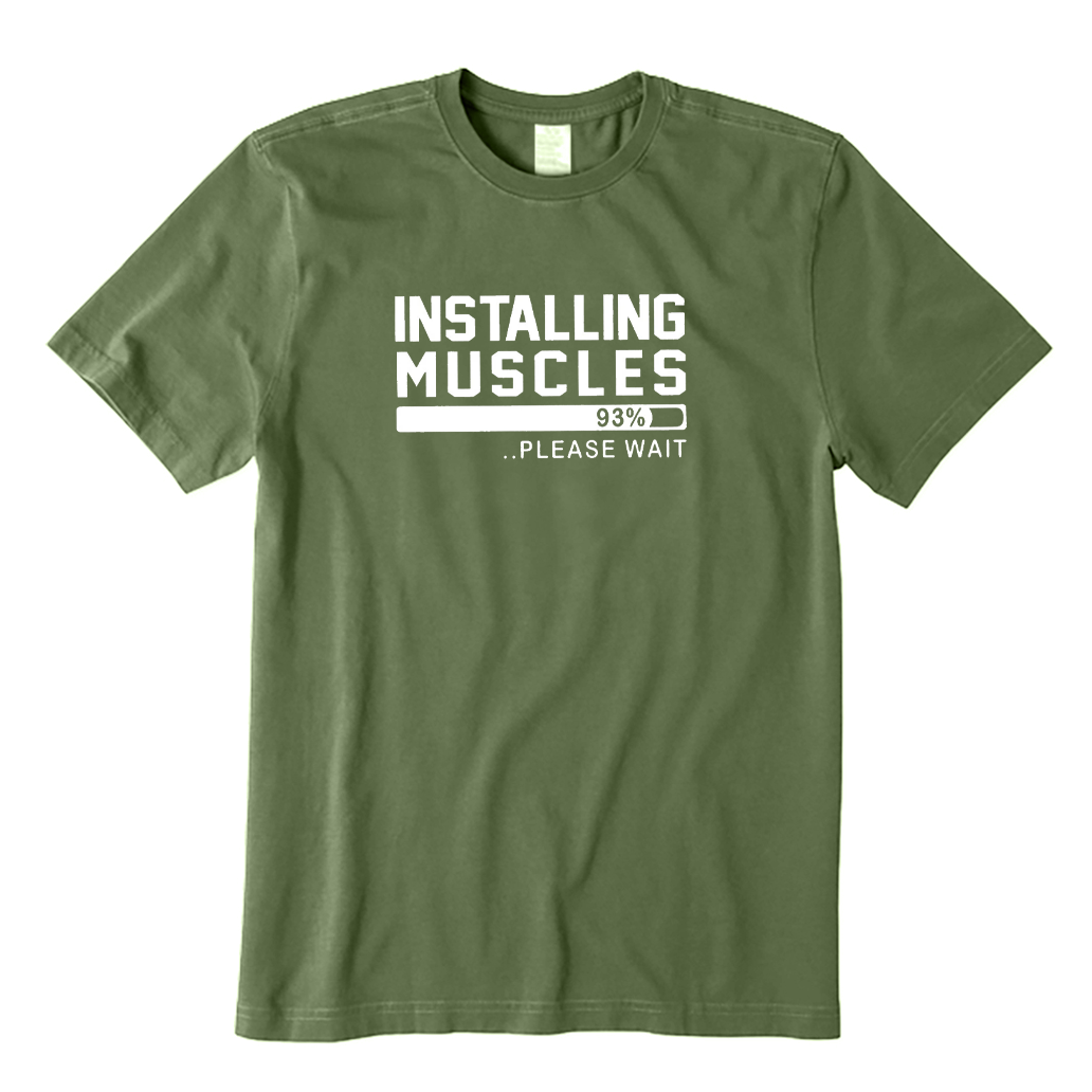 Installing Muscles T-Shirt