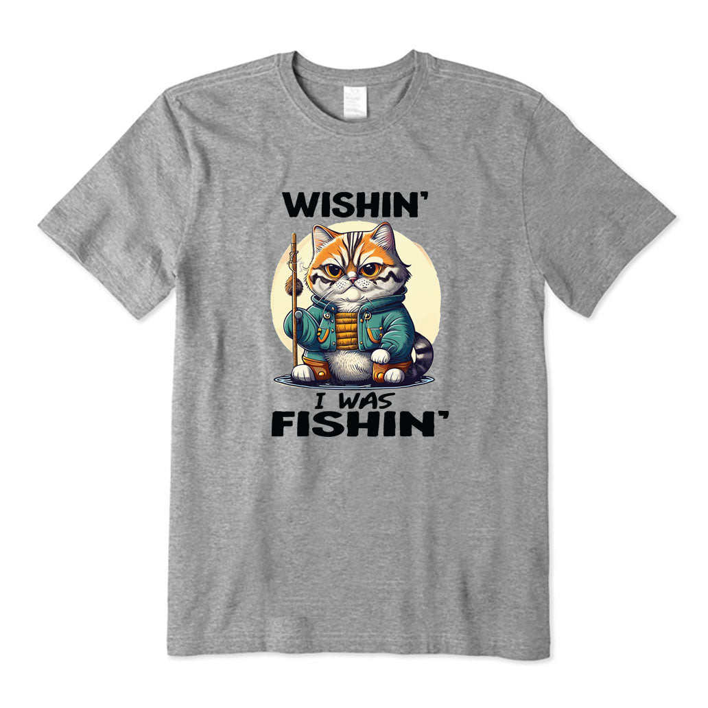 Wishing I Was Fishing T-Shirt