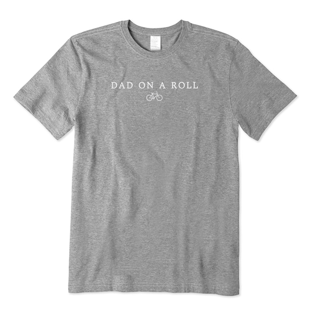 Dad On A Roll Cycling T-Shirt