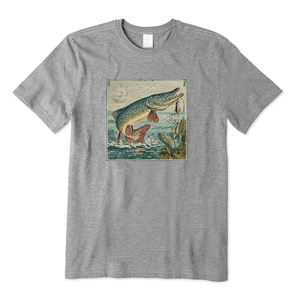 Northern Pike Fishing T-Shirt
