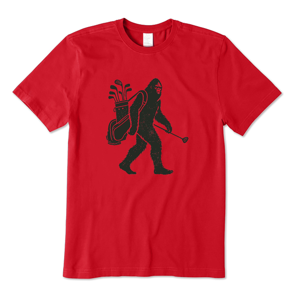 Bigfoot Golfer T-Shirt