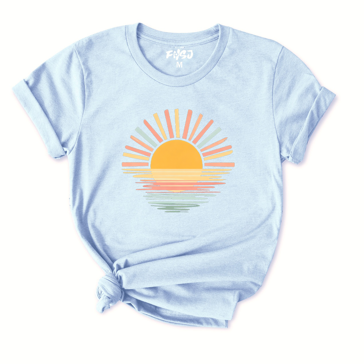 Retro Sun & Sea T-Shirt for Women