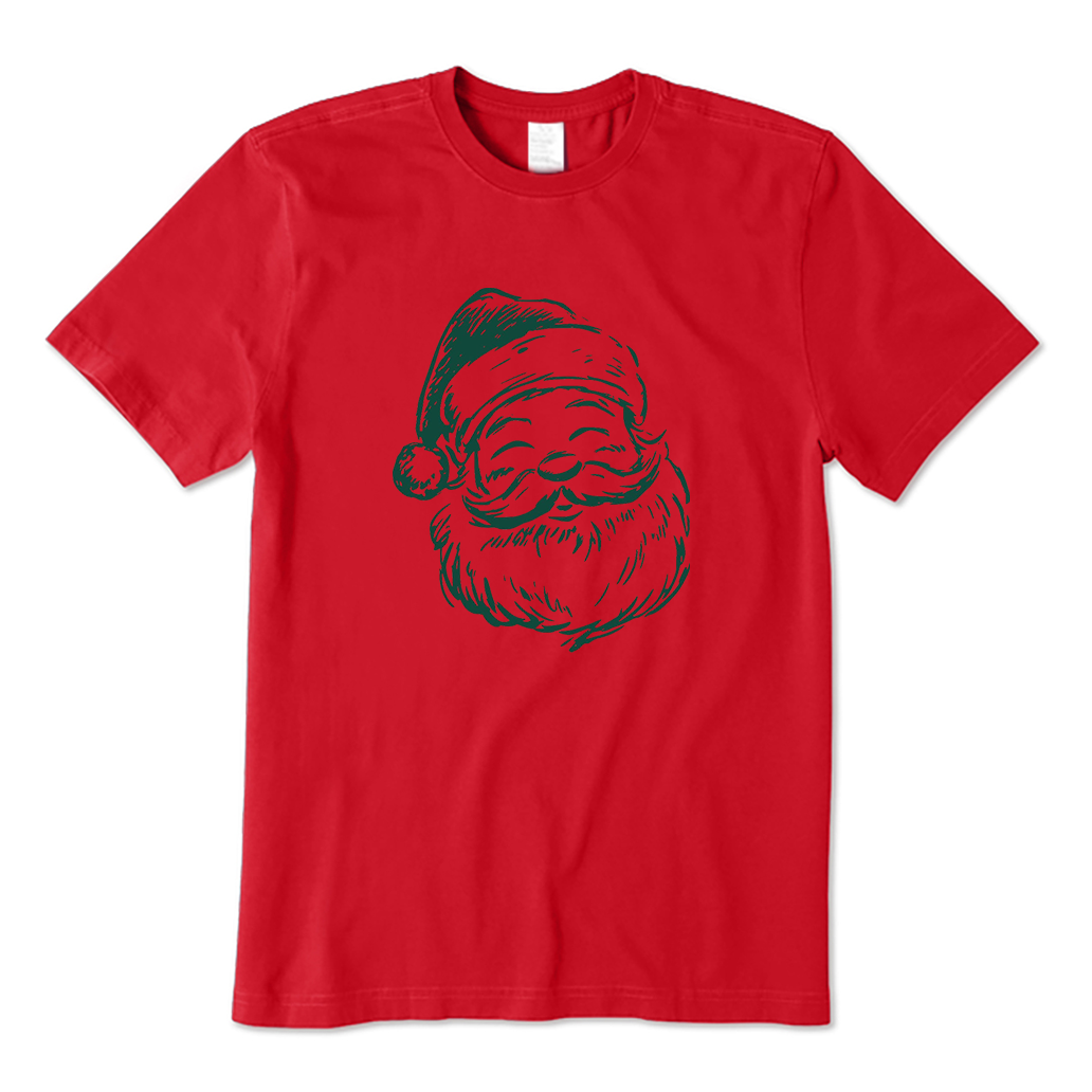 Hand Drawn Santa T-Shirt