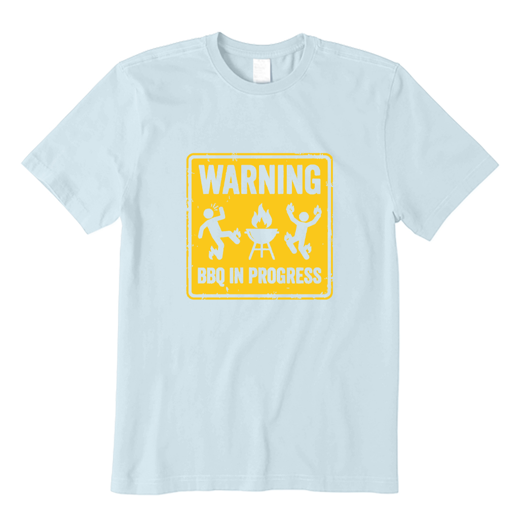 Warning BBQ In Progress T-shirt