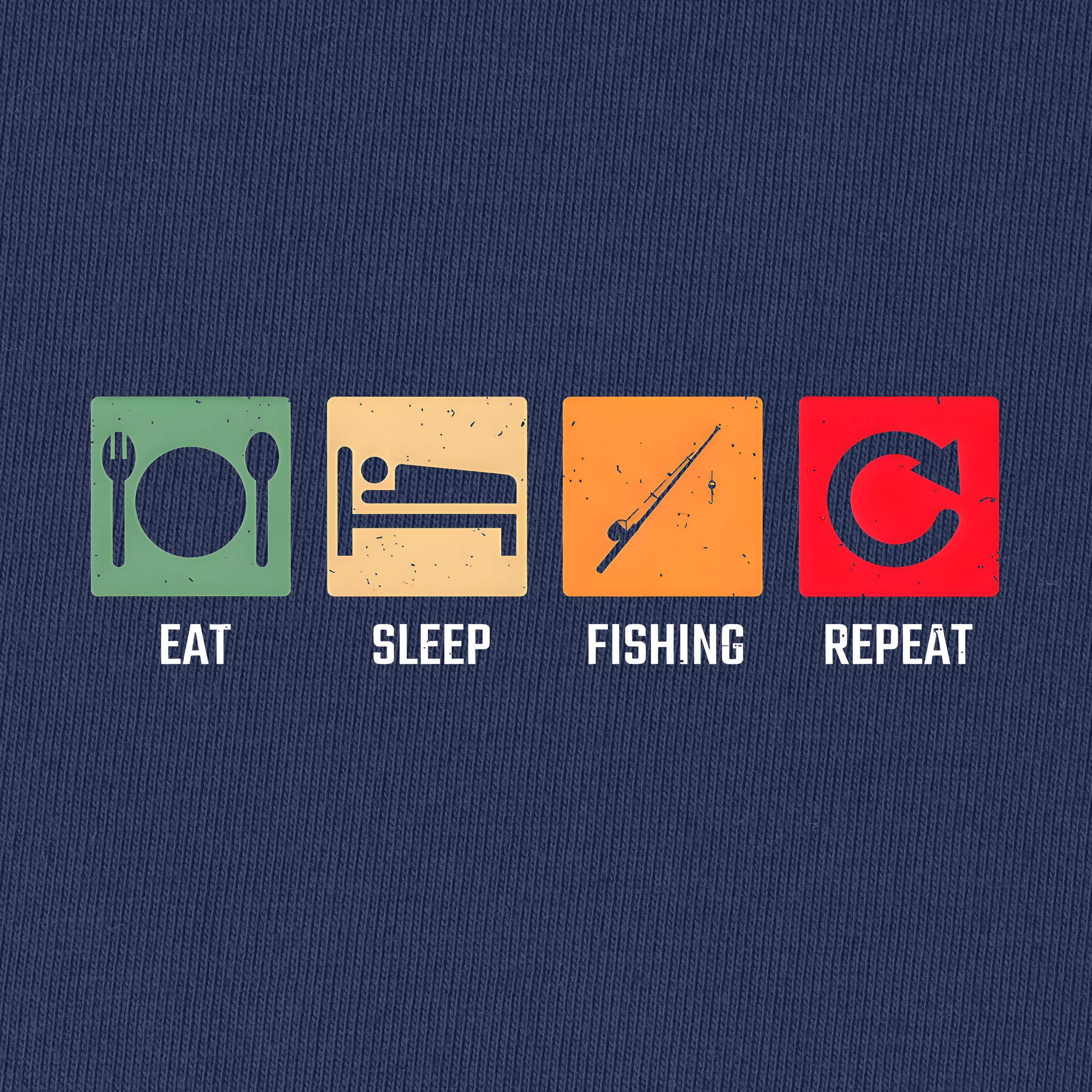 Eat sleep fishing repeat T-Shirt for Women