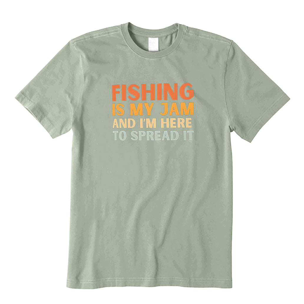 Funny Fishing Is My Jam T-Shirt